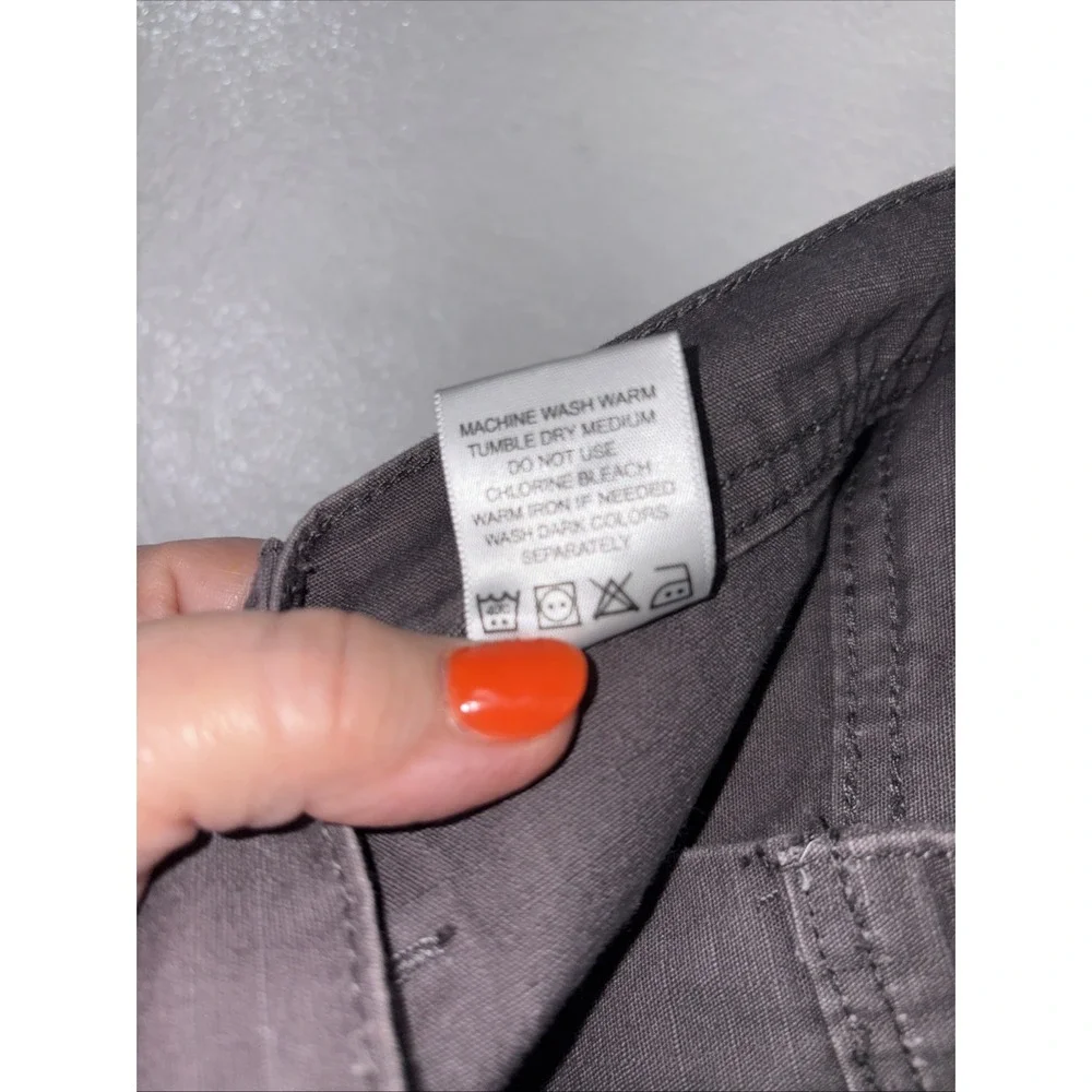 Key‎ Mens Carpenter Jeans 40X30 Double Knee Gray Work Pants Ripstop Outdoor